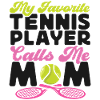 Funny Tennis Player Racket Mom