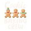 Divertente Natale Biscotti di pan di zenzero Baking Crew