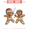 Funny Christmas Gingerbread Sneak