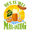 Münchner Volksfest MEI MASS-ANZUG Lustiges