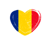 Romanian German Heart Romanian