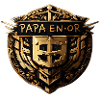 Papa en or.