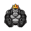 Gorilla Comic Krone