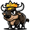 Stier Comic Krone