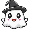 Bande dessinée fantôme d’Halloween