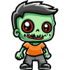 Zombie Halloween Creepy