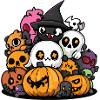 Halloween Party Figures