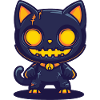 Cat Halloween Funny