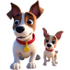 Dad & Baby Dog