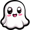 Ghost Halloween Comic Kawaii