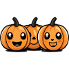 Pumpkin Halloween Cute Kawaii