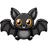 Bat Halloween Funny Kawaii