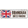 Birmingham United Kingdom Flag