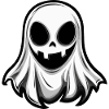 Bande dessinée fantôme d’Halloween