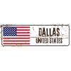 Dallas United States Flag