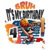 Basketball 4th Birthday