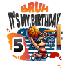 Basketball 5th Birthday