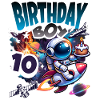 Astronaute 10e anniversaire Espace