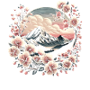 Japanese Cherry Blossom Mount Fuji Art