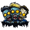 Zombies Halloween Team Costume