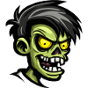 Zombie Halloween Comic