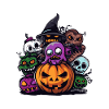 Halloween Party Figures