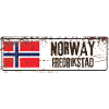 Fredrikstad Norway Flag