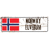 Elverum Norway Flag