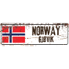 Gjøvik Norway Flag