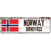 Hønefoss Norway Flag