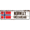 Kristiansand Norway Flag