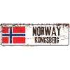 Kongsberg Norway Flag