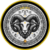 Widder Zodiac Sternzeichen Widder Ornament