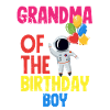 Children's Birthday Astronaut Family Members