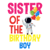 Children's Birthday Astronaut Family Members
