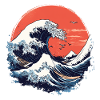 Hokusai Style waves