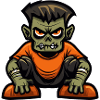 Zombie Halloween Comic
