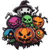 Halloween Party Figures
