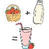 Erdbeermilch