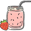 Erdbeersmoothie