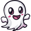 Ghost Halloween Comic Baby