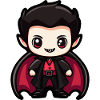 Vampire Halloween Comic Baby