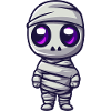 Mummy Halloween Comic Baby