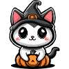 Cat Halloween Cat Baby