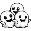Ghosts Halloween Cute Baby