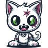 Chat Halloween Drôle Bébé