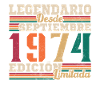 Légendaire depuis 1974 Septembre