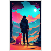 Explorateur avec chat
