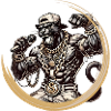 Ein muskulöser Panther als Rapper, Energie & Style