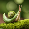 Lustige Schnecke